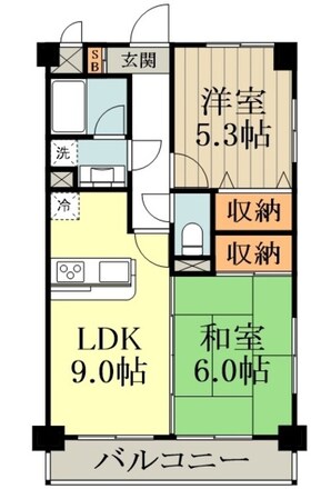 YM花小金井の物件間取画像